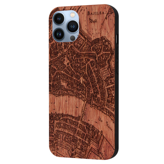 Basel Merian Eden Case made with Rose Wood for the iPhone 13 Pro Max