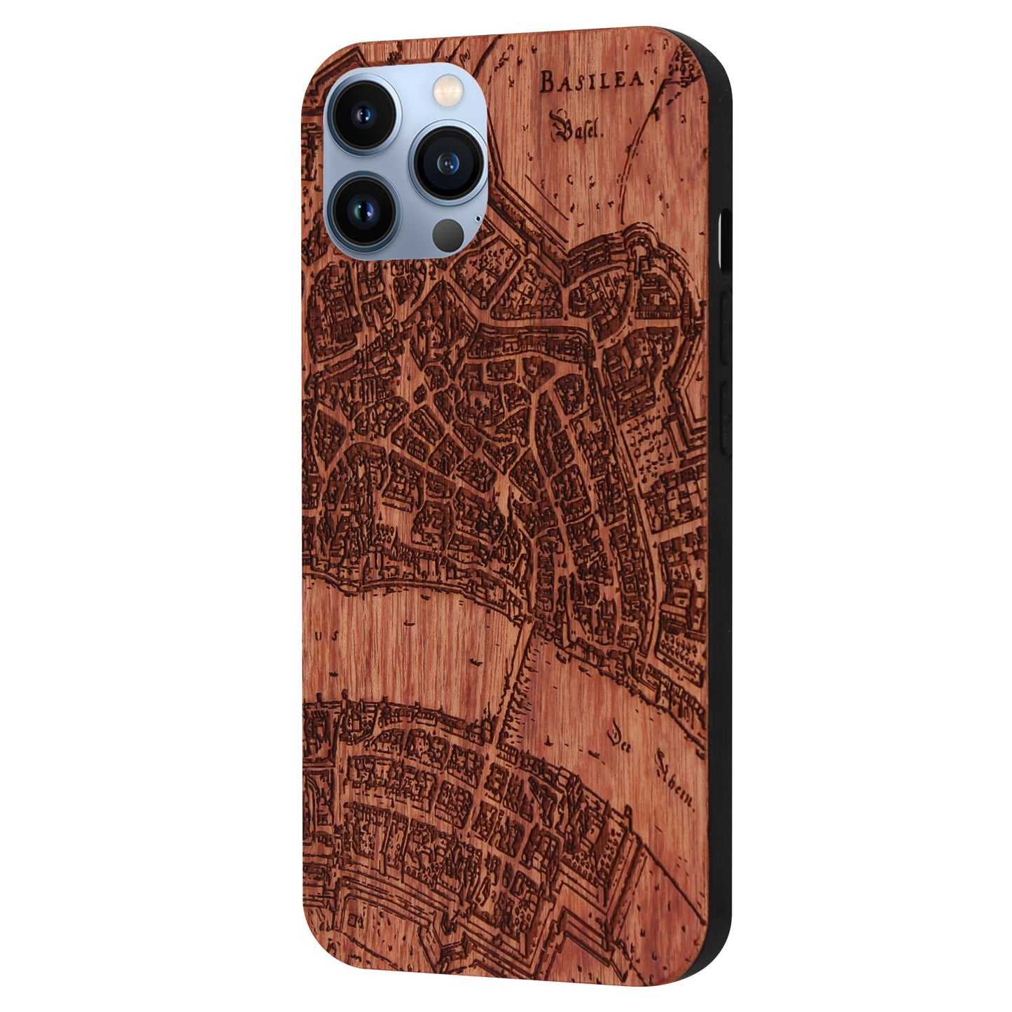 Basel Merian Eden Case aus Rosenholz für das iPhone 13 Pro Max