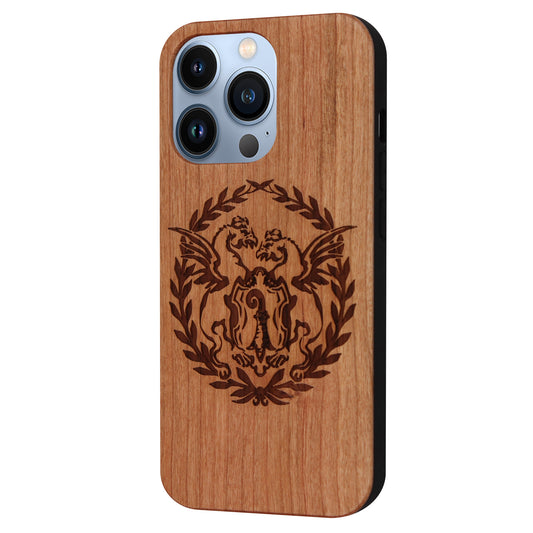 Basilisk Eden Case made with Cherry Wood for the iPhone 14 Pro