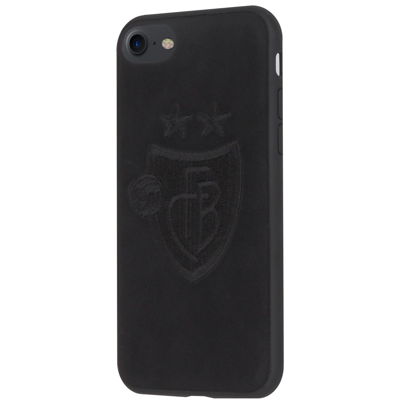 FC Basel 1K Stitch Case for the iPhone 6/6S/7/8/SE 2020/SE 2022 (Black-on-Black)