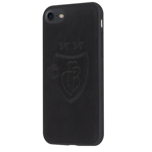 FC Basel 1K Stitch Case for the iPhone 6/6S/7/8/SE 2020/SE 2022 (Black-on-Black)