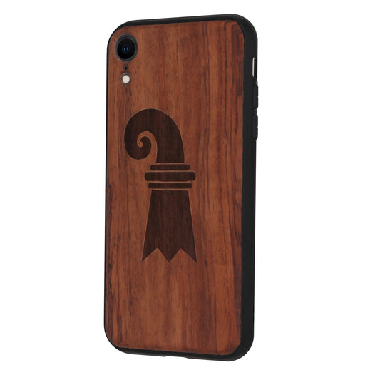 Baslerstab Eden Case made with Rosewood for the iPhone XR