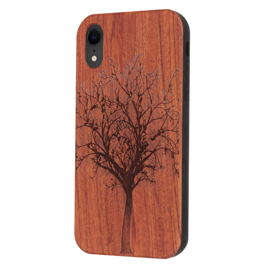 "Tree of Life" Eden Case made with Rosewood for the iPhone XR