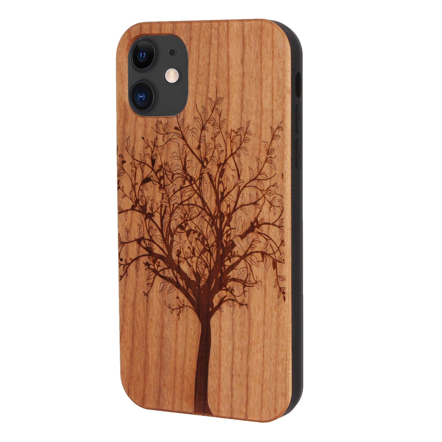 "Tree of Life" Eden Case made with Rosewood for the iPhone 11