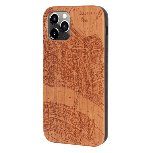 Basel Merian Eden Case made with Cherry Wood for the iPhone 11 Pro