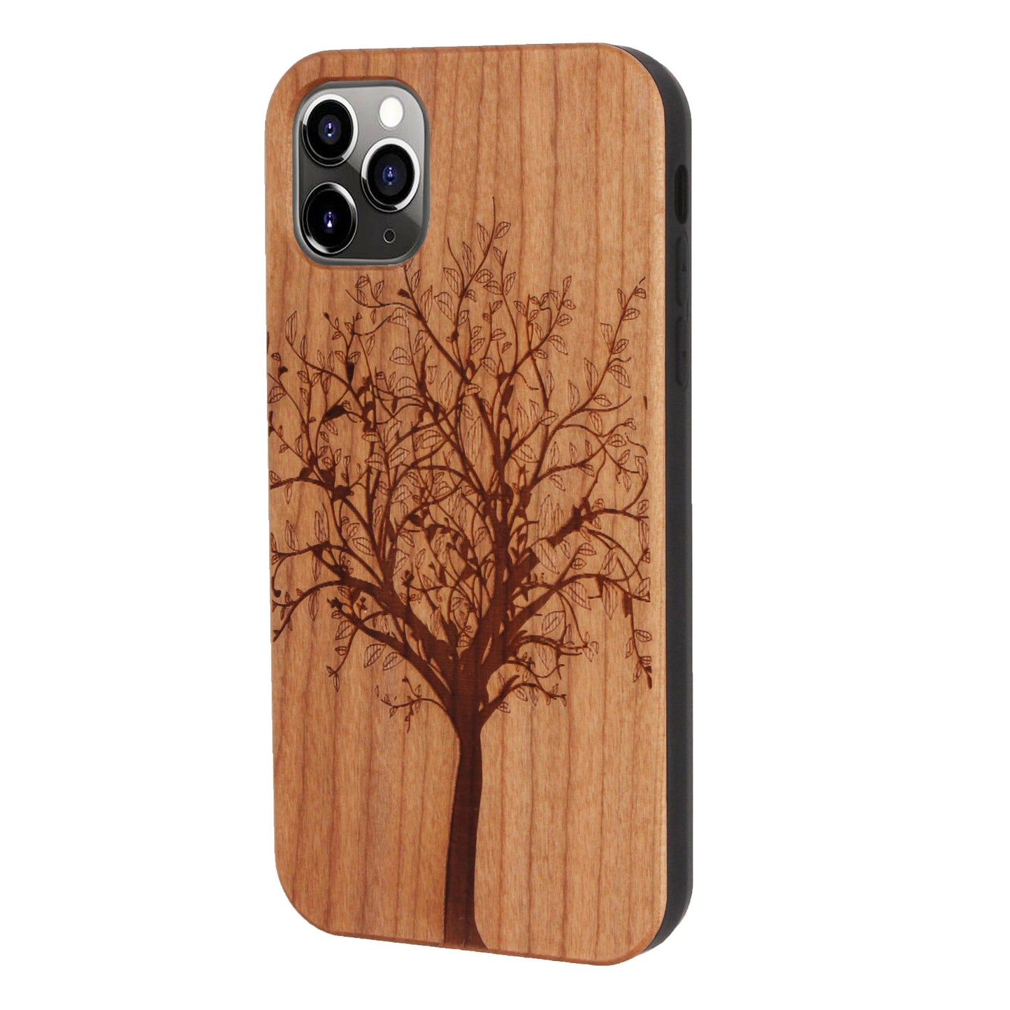 Lebensbaum Eden Case aus Kirschholz für das iPhone 11 Pro Max