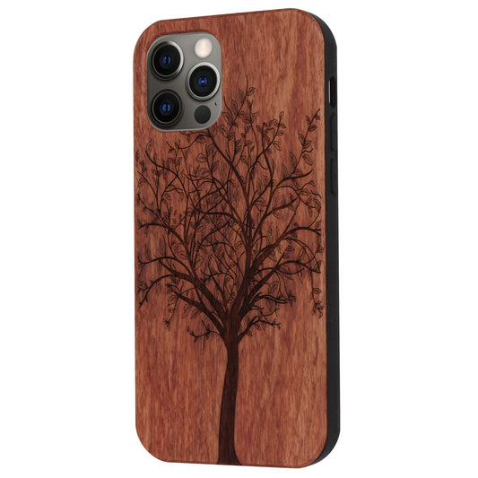 "Tree of Life" Eden Case made with Rosewood for the iPhone 12 Pro Max