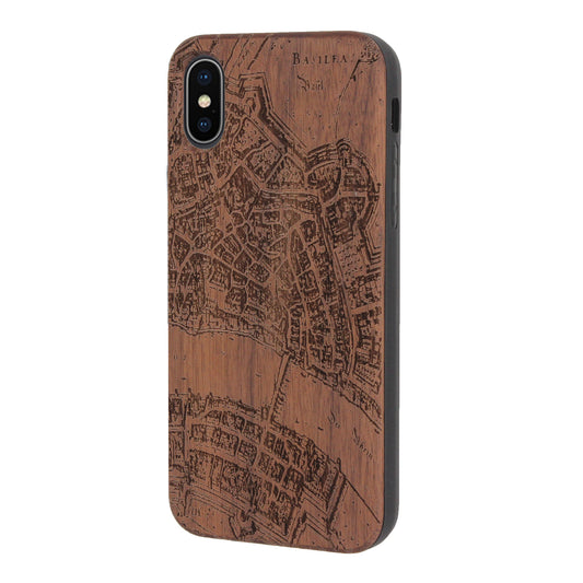 Basel Merian Eden Case made with Walnut Wood for the iPhone X / XS