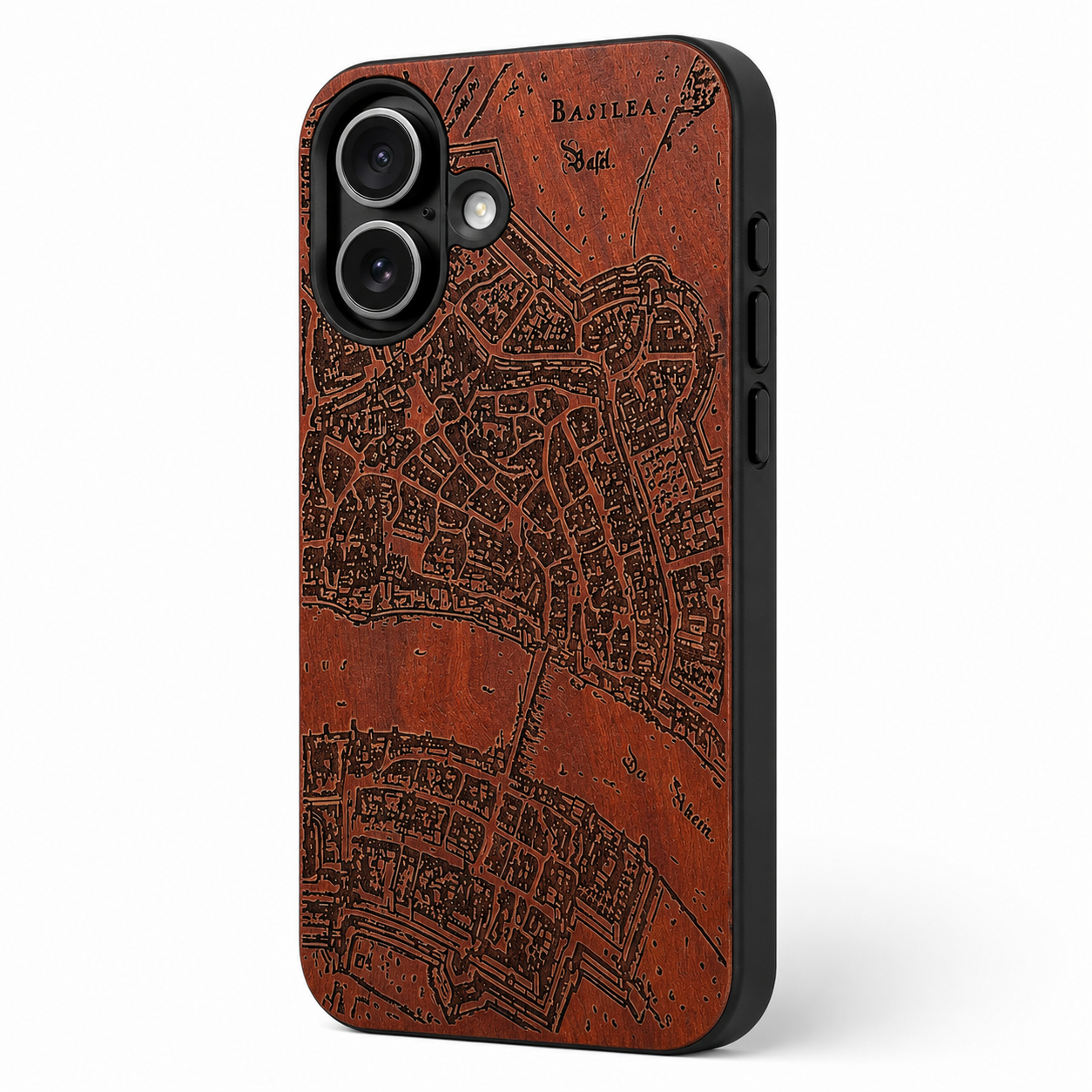 Basel Merian Eden Case aus Rosenholz für das iPhone 17 mit MagSafe