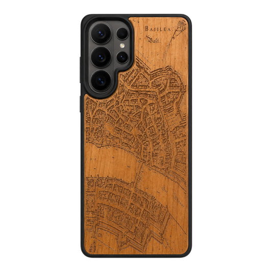 Basel Merian Eden Case aus Kirschholz für das Samsung Galaxy S26 Ultra mit MagSafe