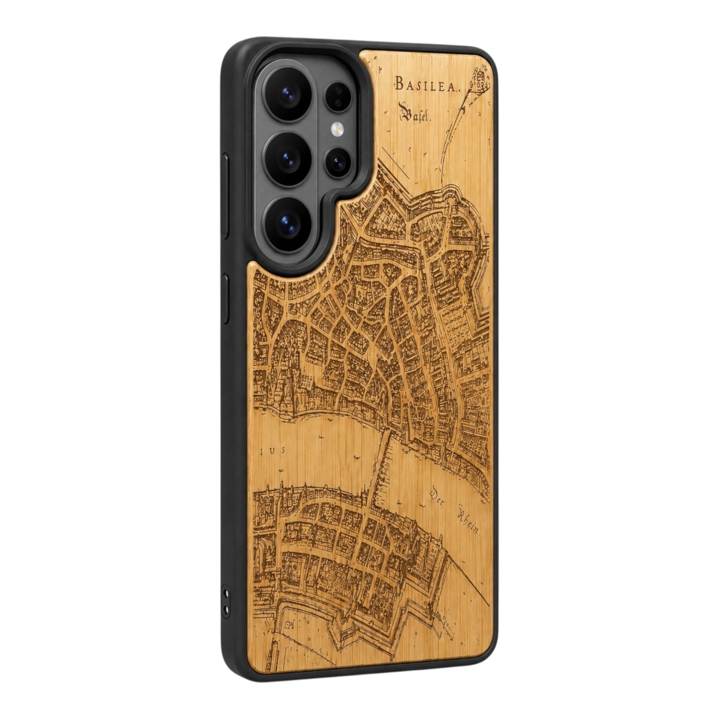 Basel Merian Eden Case aus Bambus für das Samsung Galaxy S26 Ultra mit MagSafe