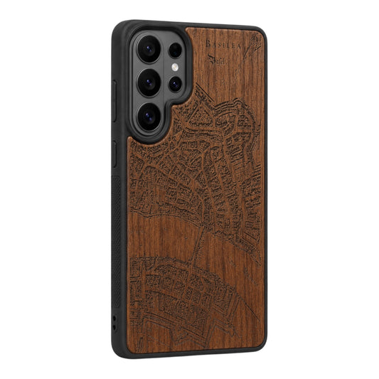 Basel Merian Eden Case aus Nussbaumholz für das Samsung Galaxy S26 Ultra mit MagSafe
