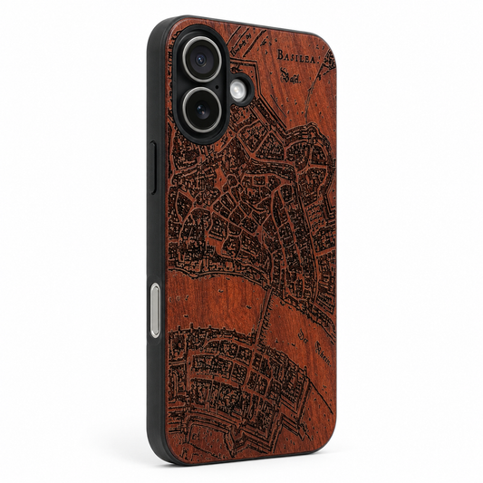 Basel Merian Eden Case made with Rose Wood for the iPhone 17 with MagSafe