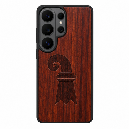 Baslerstab Eden Case aus Rosenholz für das Samsung Galaxy S26 Ultra mit MagSafe