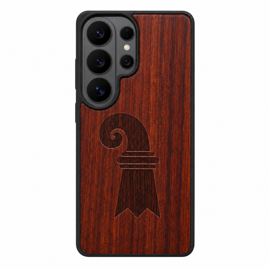 Baslerstab Eden Case aus Rosenholz für das Samsung Galaxy S26 Ultra mit MagSafe