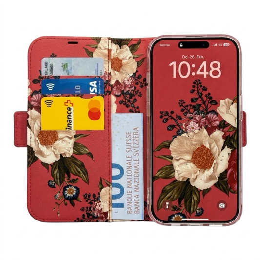 Blumen Victor Case für das iPhone 16 mit MagSafe