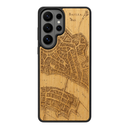 Basel Merian Eden Case aus Bambus für das Samsung Galaxy S26 Ultra mit MagSafe