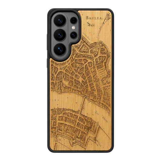 Basel Merian Eden Case aus Bambus für das Samsung Galaxy S26 Ultra mit MagSafe