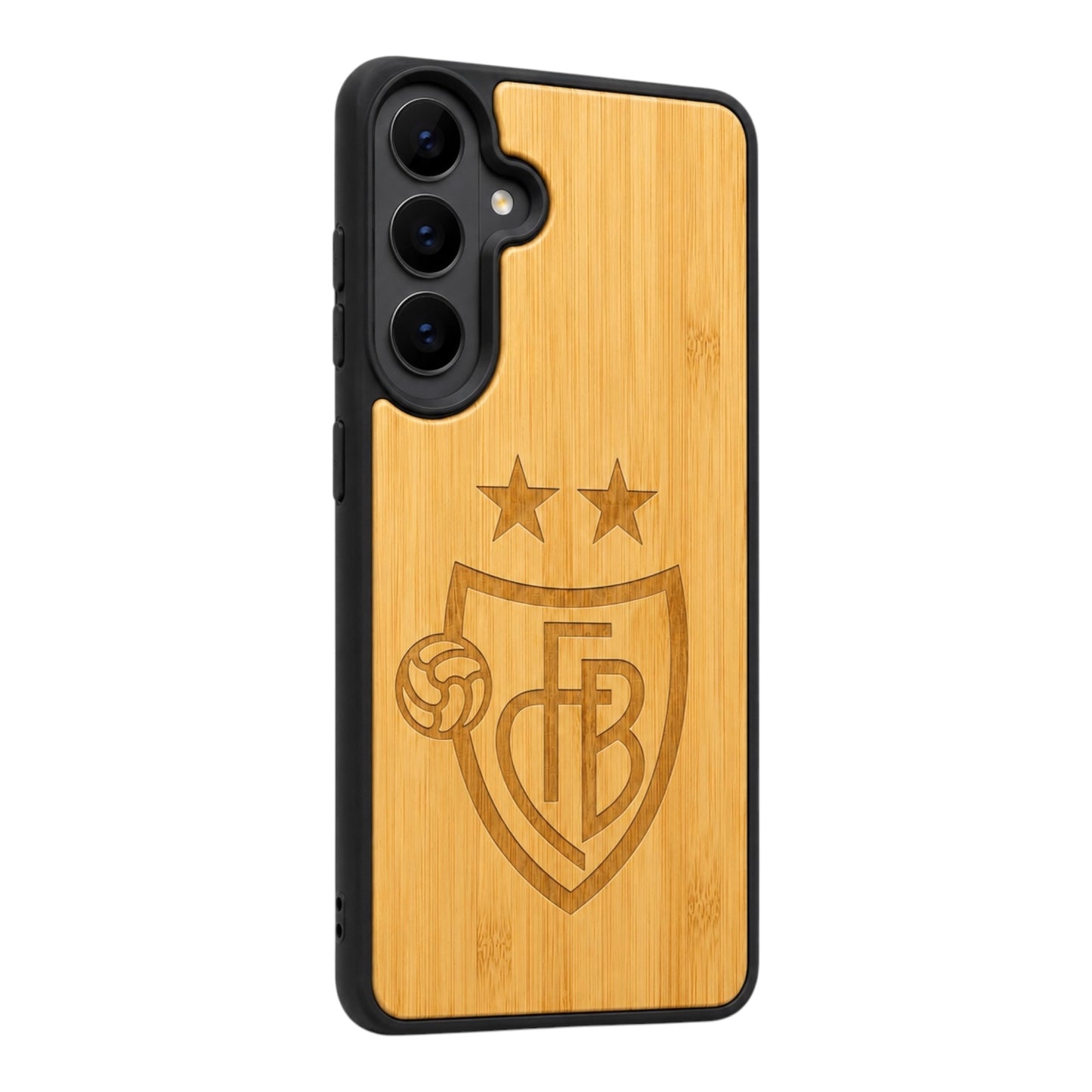 FCB Eden Case aus Bambus für das Samsung Galaxy S26 mit MagSafe