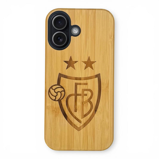 FC Basel Eden Case made with Bamboo for the iPhone 16 with MagSafe
