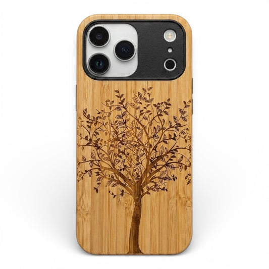 Tree of Life Eden Case made with Bamboo for the iPhone 17 Pro Max