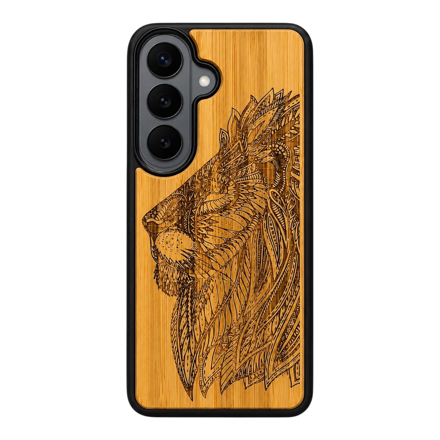 Löwe Eden Case aus Bambus für das Samsung Galaxy S26 mit MagSafe