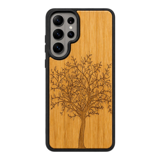 Lebensbaum Eden Case aus Bambus für das Samsung Galaxy S26 Ultra mit MagSafe
