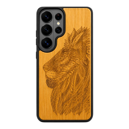 Löwe Eden Case aus Bambus für das Samsung Galaxy S26 Ultra mit MagSafe