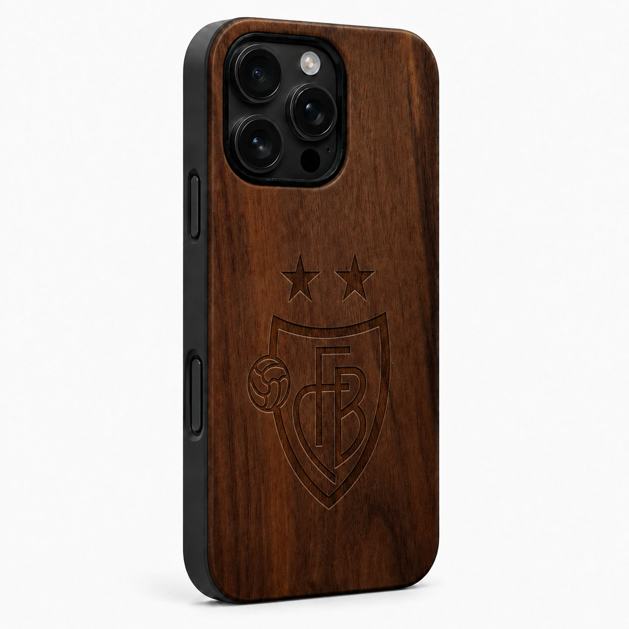 Eden FC Basel Nussbaum Case für iPhone 16 Pro und 16 Pro Max – Camera Control Taste