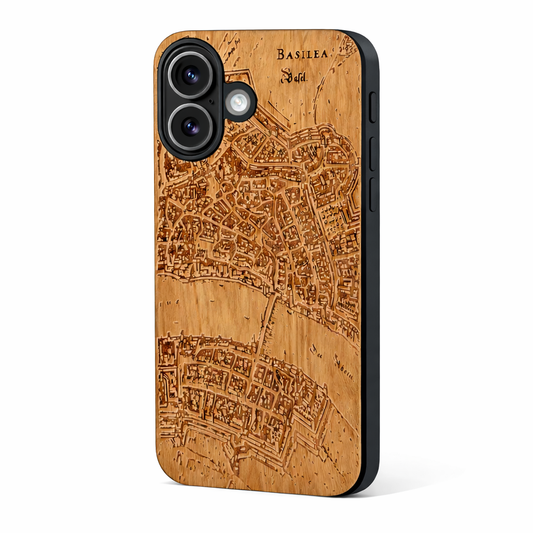 Eden Case made with Cherry Wood for the iPhone 17 with MagSafe