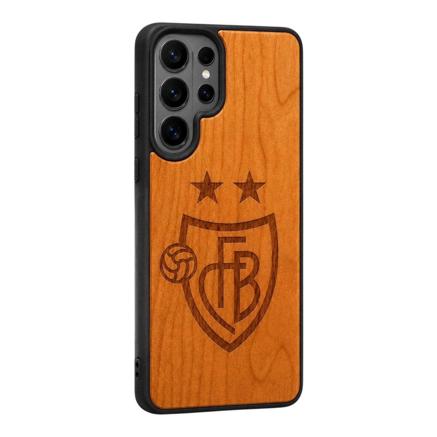 FCB Eden Case aus Kirschholz für das Samsung Galaxy S26 Ultra mit MagSafe