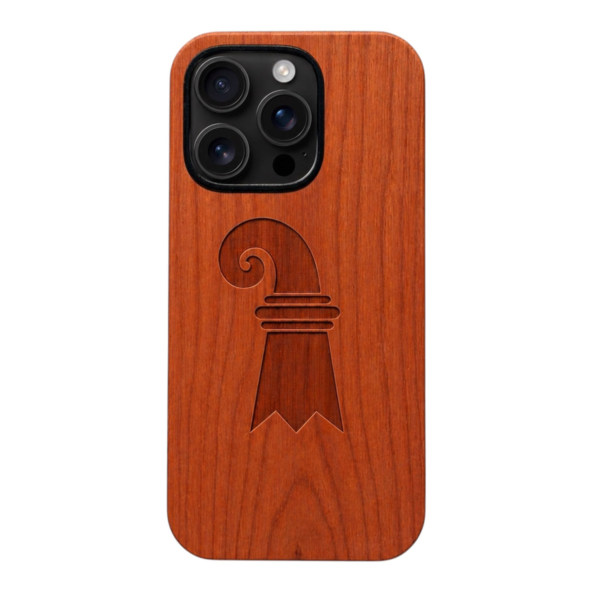 Baslerstab Eden Case aus Kirschholz für das iPhone 16 Pro Max
