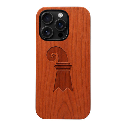 Baslerstab Eden Case aus Kirschholz für das iPhone 16 Pro Max