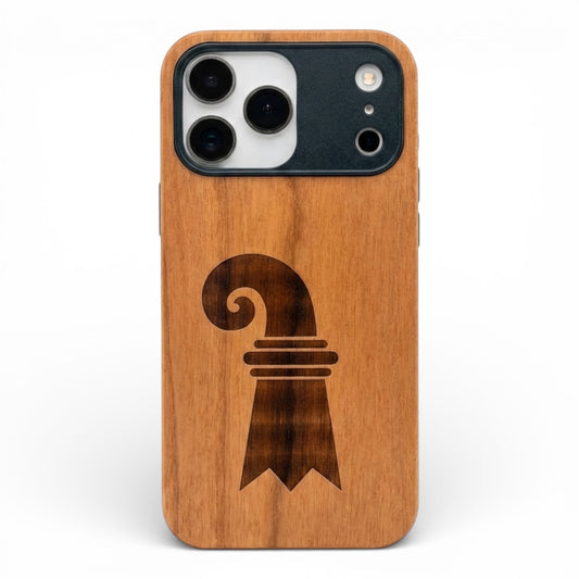 Baslerstab Eden Case made with Cherry Wood for the iPhone 17 Pro Max