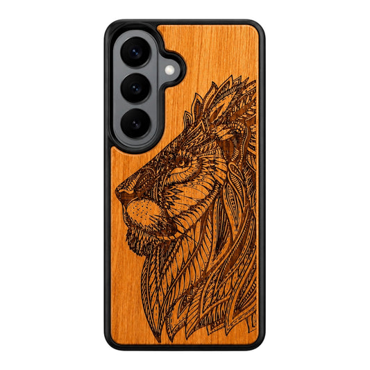 Löwe Eden Case aus Kirschholz für das Samsung Galaxy S26 mit MagSafe
