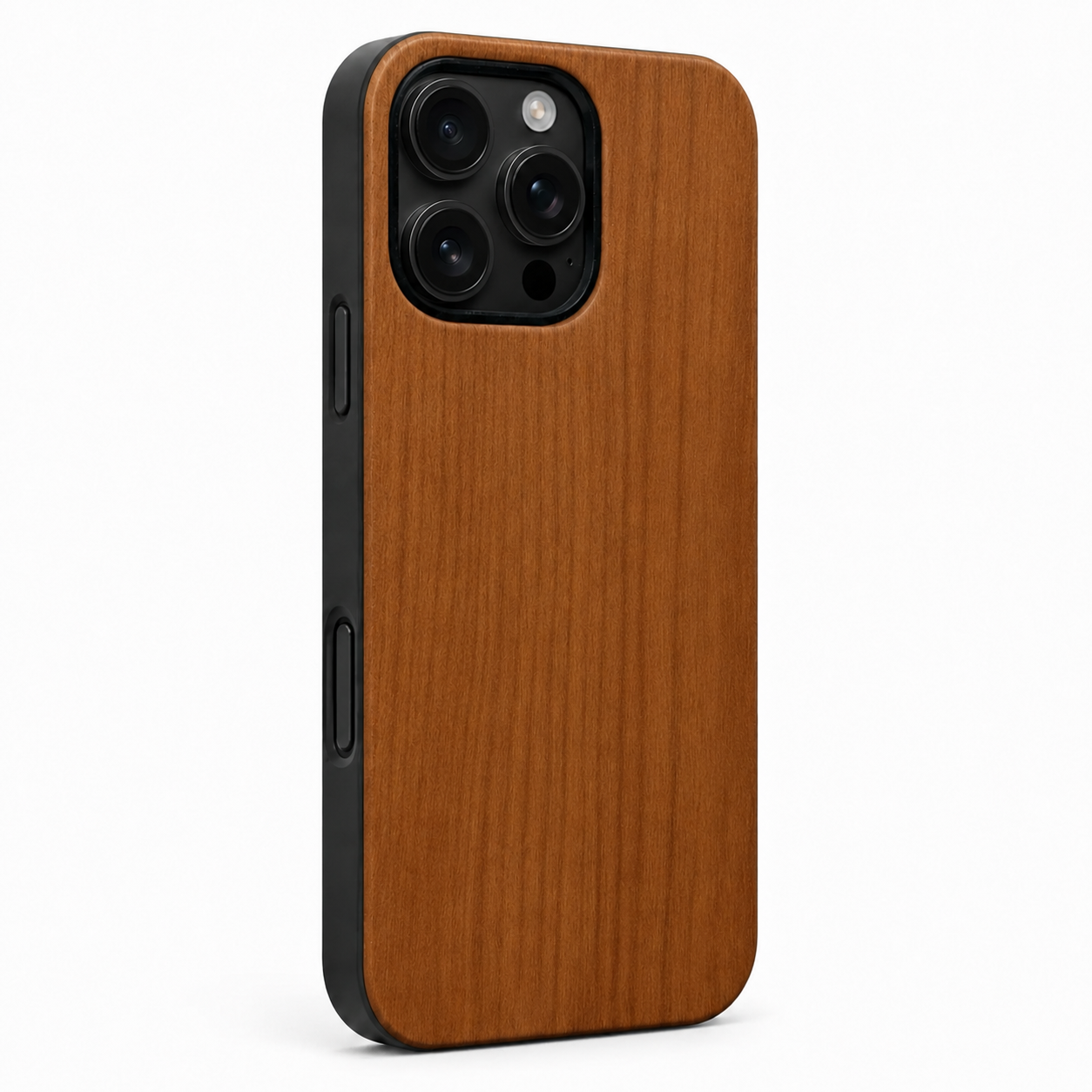 Eden Kirschholz Case für iPhone 16 Pro und 16 Pro Max – Camera Control Taste