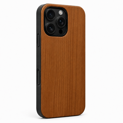 Eden Kirschholz Case für iPhone 16 Pro und 16 Pro Max – Camera Control Taste