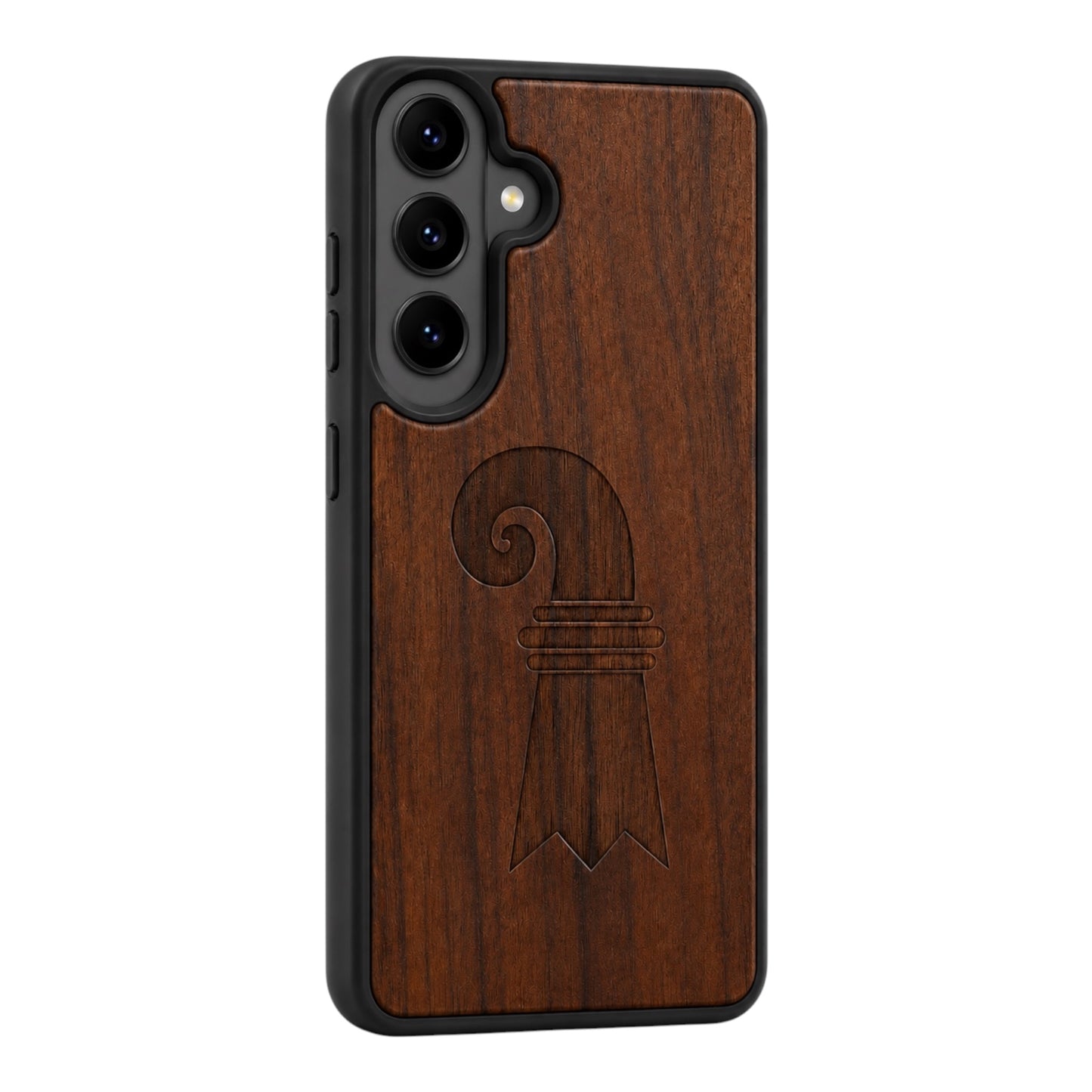 Baslerstab Eden Case aus Nussbaumholz für das Samsung Galaxy S26 mit MagSafe