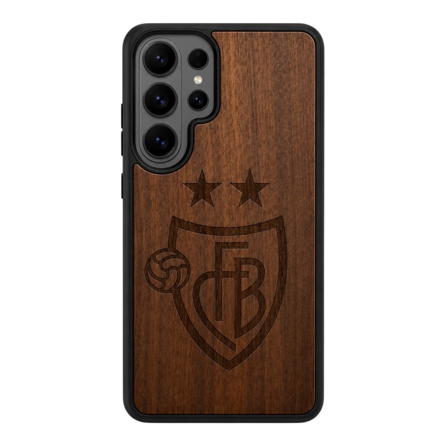 FCB Eden Case aus Nussbaumholz für das Samsung Galaxy S26 Ultra mit MagSafe