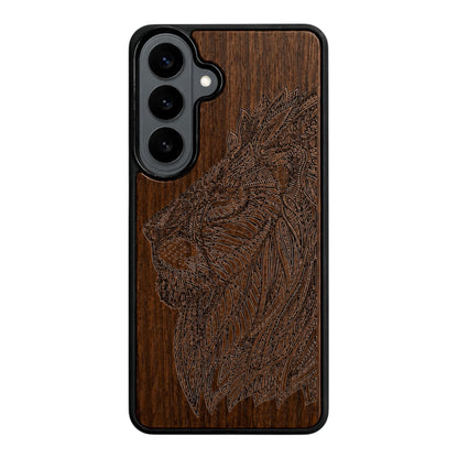 Löwe Eden Case aus Nussbaumholz für das Samsung Galaxy S26 mit MagSafe