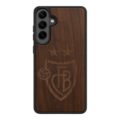 FCB Eden Case aus Nussbaumholz für das Samsung Galaxy S26 mit MagSafe