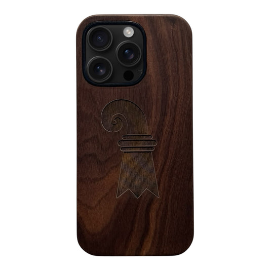 Baslerstab Walnut Wood Case for iPhone 16 Pro Max with MagSafe