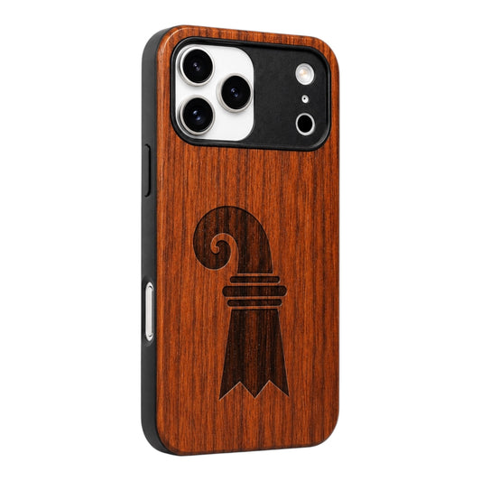 Baslerstab Eden Case made with Rose Wood for the iPhone 17 Pro