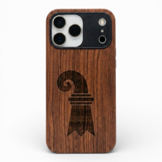 Baslerstab Eden Case made with Rosewood for the iPhone 17 Pro Max