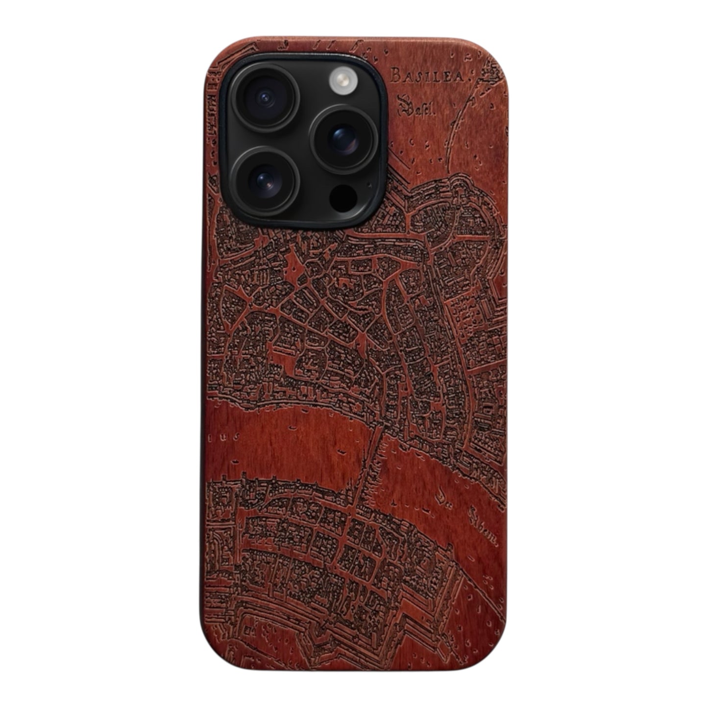 Basel Merian Eden Case aus Rosenholz für das iPhone 16 Pro mit MagSafe