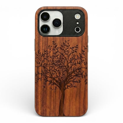 Lebensbaum Eden Case aus Rosenholz für das iPhone 17 Pro Max mit MagSafe