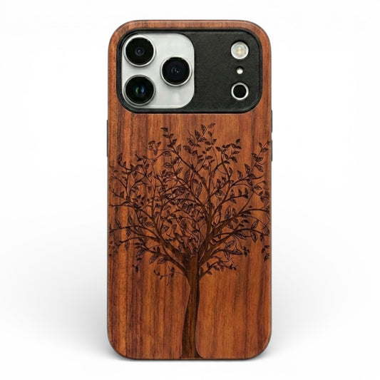 Tree of Life Eden Case made with Rosewood for the iPhone 17 Pro Max