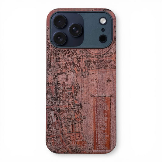 Zurich Merian Eden Case made with Rose Wood for the iPhone 17 Pro