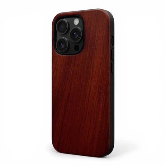 Eden Case made of Rosewood for the iPhone 16 Pro Max with MagSafe