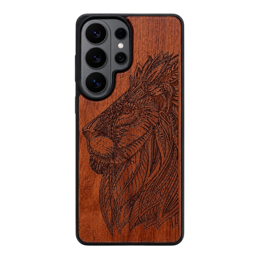 Löwe Eden Case aus Rosenholz für das Samsung Galaxy S26 Ultra mit MagSafe